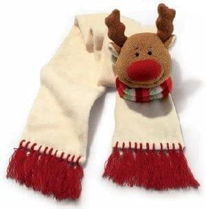Russ Berrie Scarf with Plush Deer