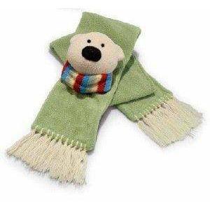 Russ Berrie Snowy Days Scarf with Plush Bear