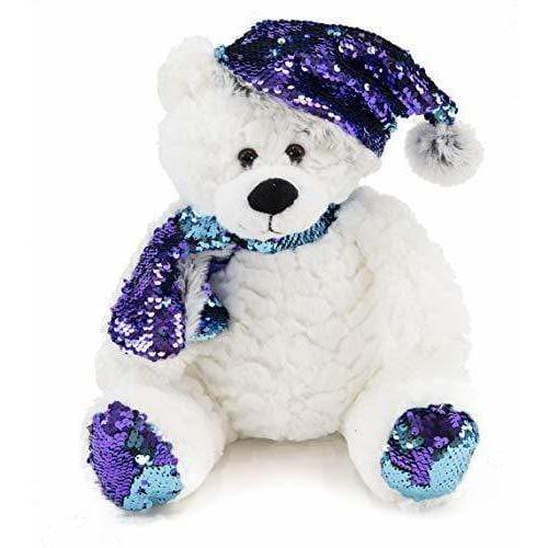 GitzyBlue Sequins Holiday Bears