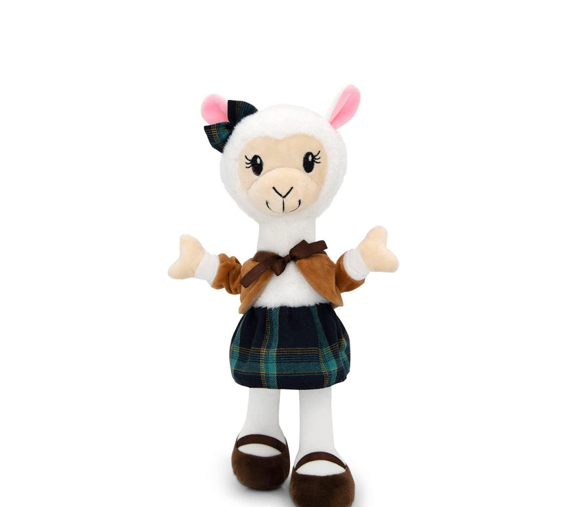 Sharewood Forest Friends 14 Inch Rag Doll Aria the Alpaca - OrangeOnions Wholesale