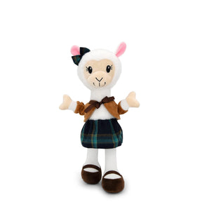 Sharewood Forest Friends 14 Inch Rag Doll Aria the Alpaca - OrangeOnions Wholesale