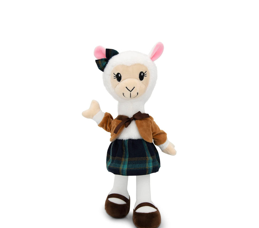 Sharewood Forest Friends 14 Inch Rag Doll Aria the Alpaca - OrangeOnions Wholesale