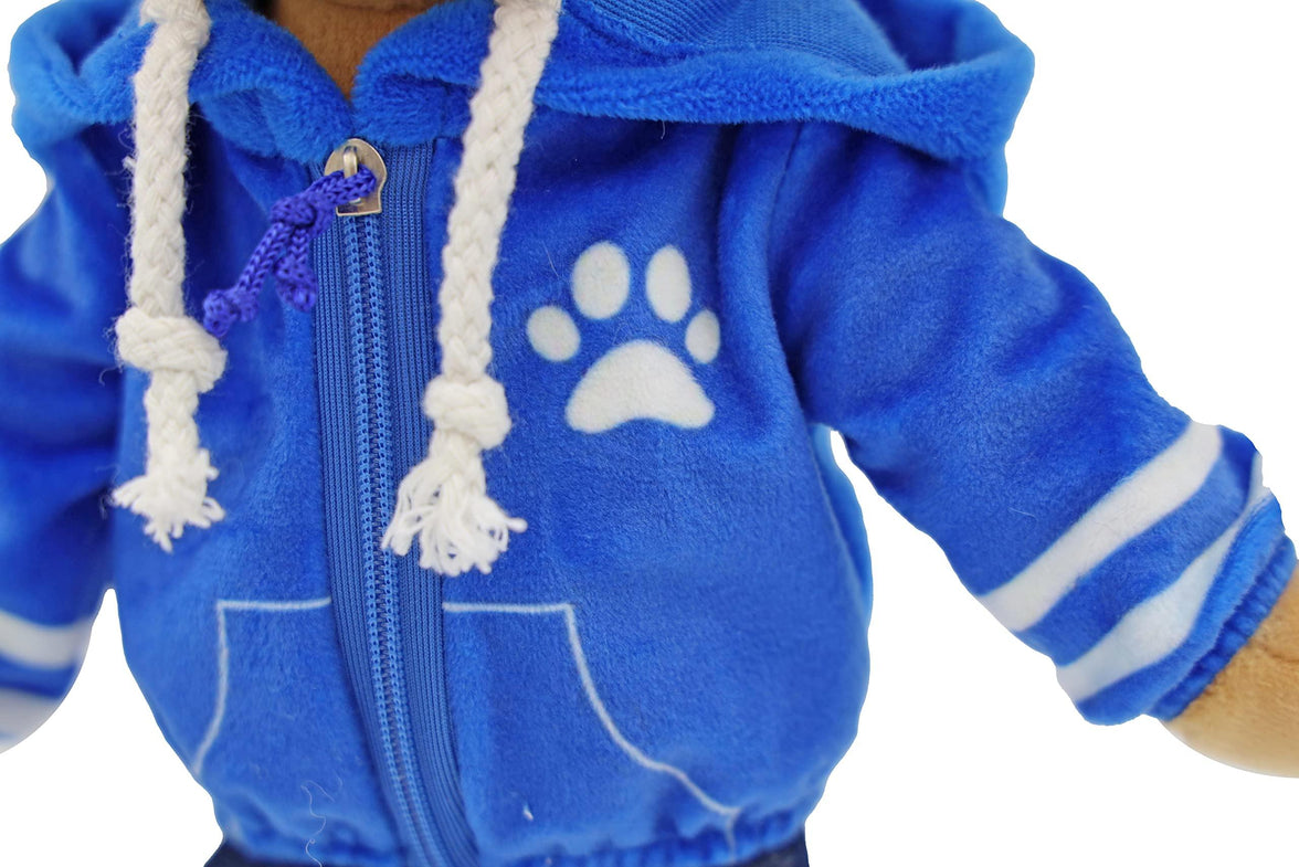 Sharewood Forest Friends 14 Inch Rag Doll Dougie the Dog - OrangeOnions Wholesale