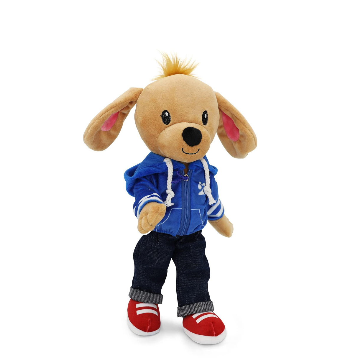 Sharewood Forest Friends 14 Inch Rag Doll Dougie the Dog - OrangeOnions Wholesale