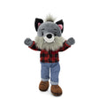 Sharewood Forest Friends 14 Inch Rag Doll Walter the Wolf - OrangeOnions Wholesale