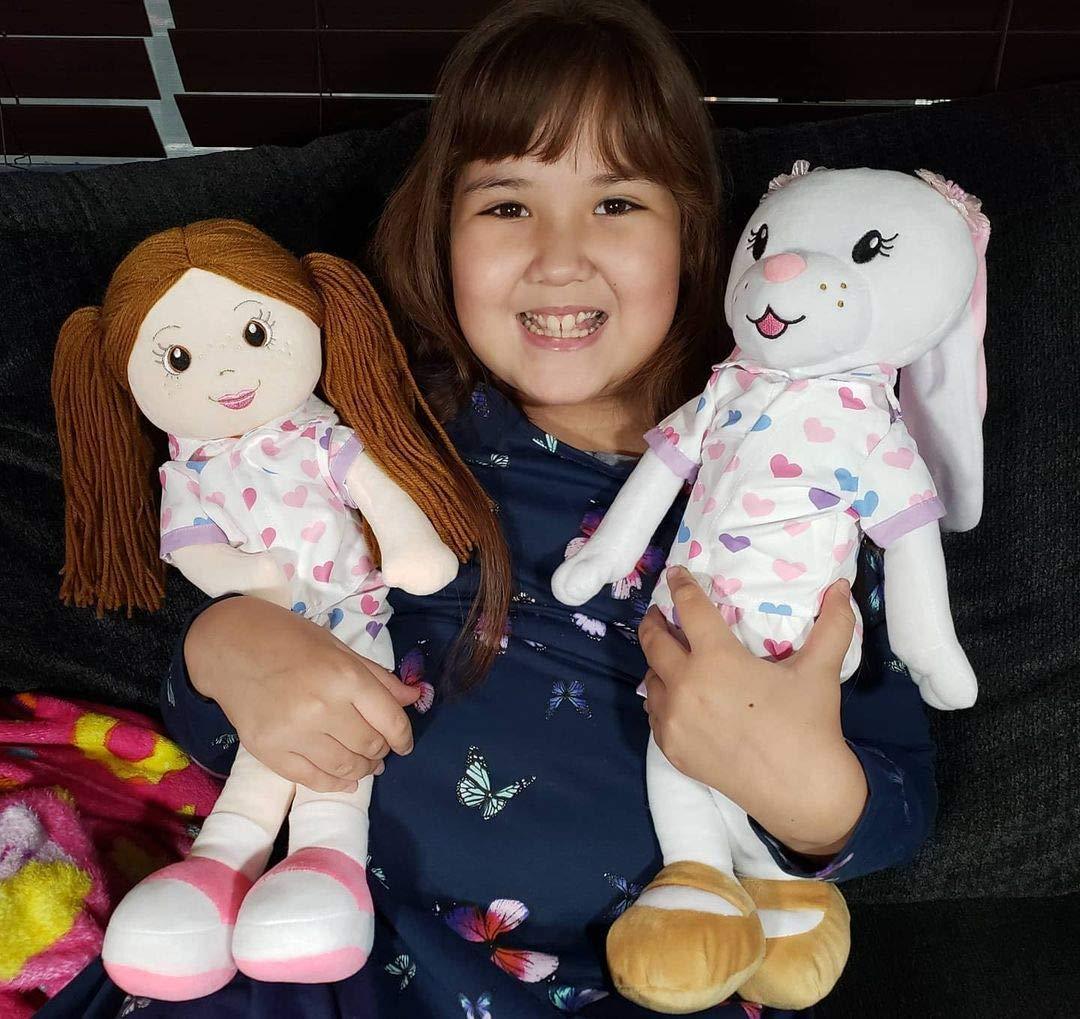 Sharewood Forest Friends 18 Inch Rag Doll Brie the Bunny - OrangeOnions Wholesale