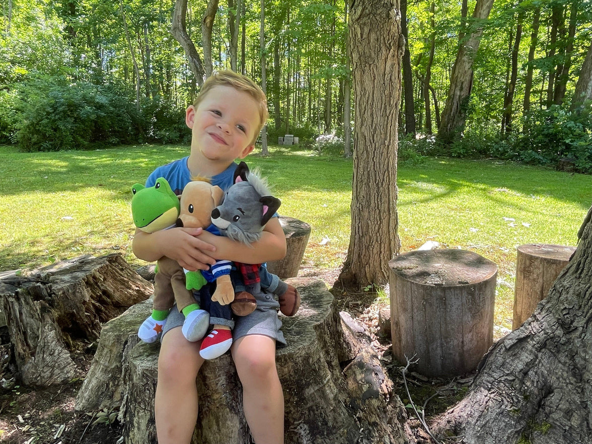 Sharewood Forest Friends 18 Inch Rag Doll Dougie the Dog - OrangeOnions Wholesale