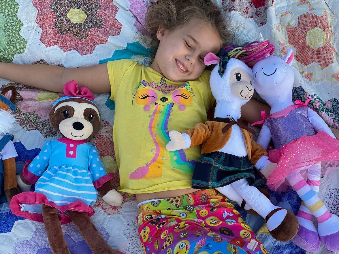 Sharewood Forest Friends 18 Inch Rag Doll Piper the Unicorn - OrangeOnions Wholesale