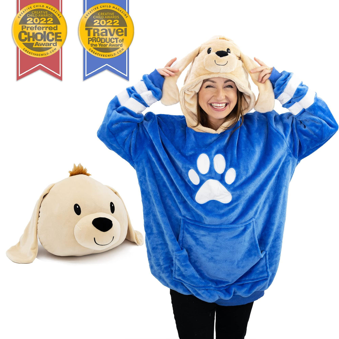 Sharewood Forest Friends 2-in-1 Snugible Dougie the Dog - OrangeOnions Wholesale