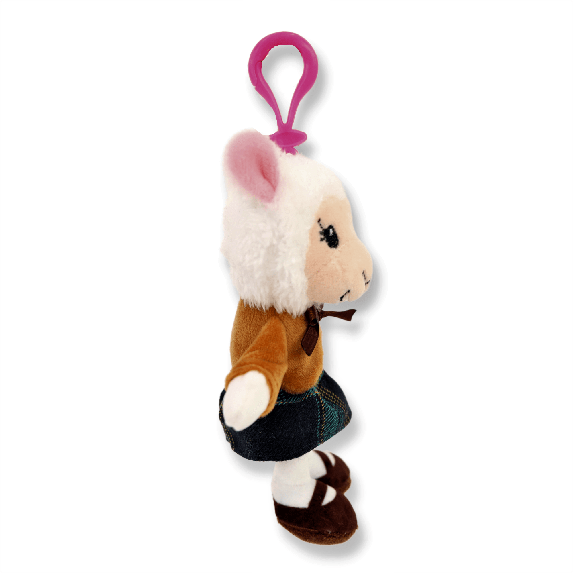 Sharewood Forest Friends Backpack Clip Aria the Alpaca - OrangeOnions Wholesale
