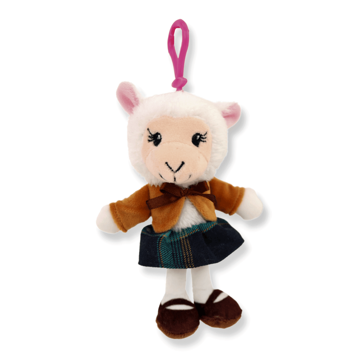 Sharewood Forest Friends Backpack Clip Aria the Alpaca - OrangeOnions Wholesale
