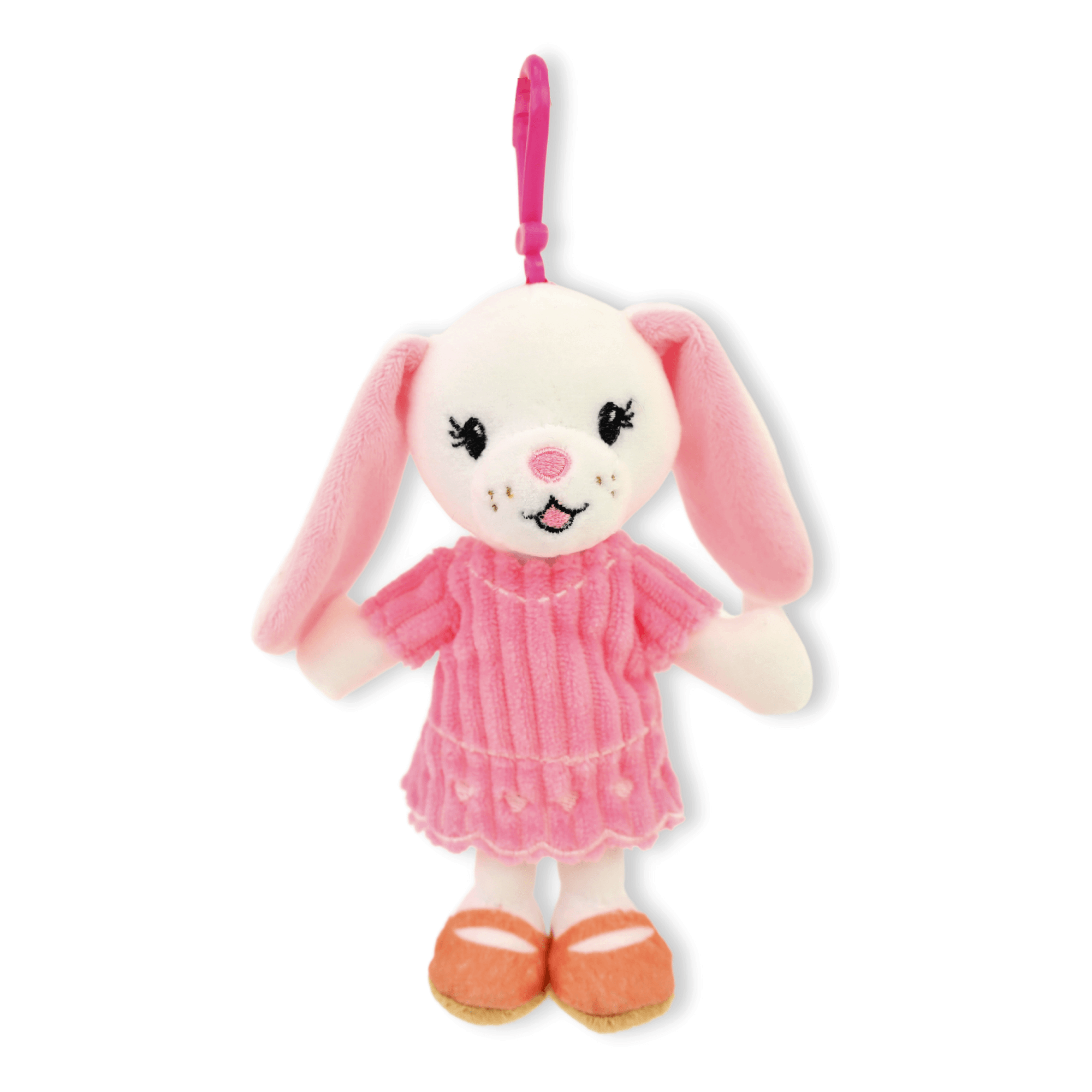 Sharewood Forest Friends Backpack Clip Brie the Bunny - OrangeOnions Wholesale