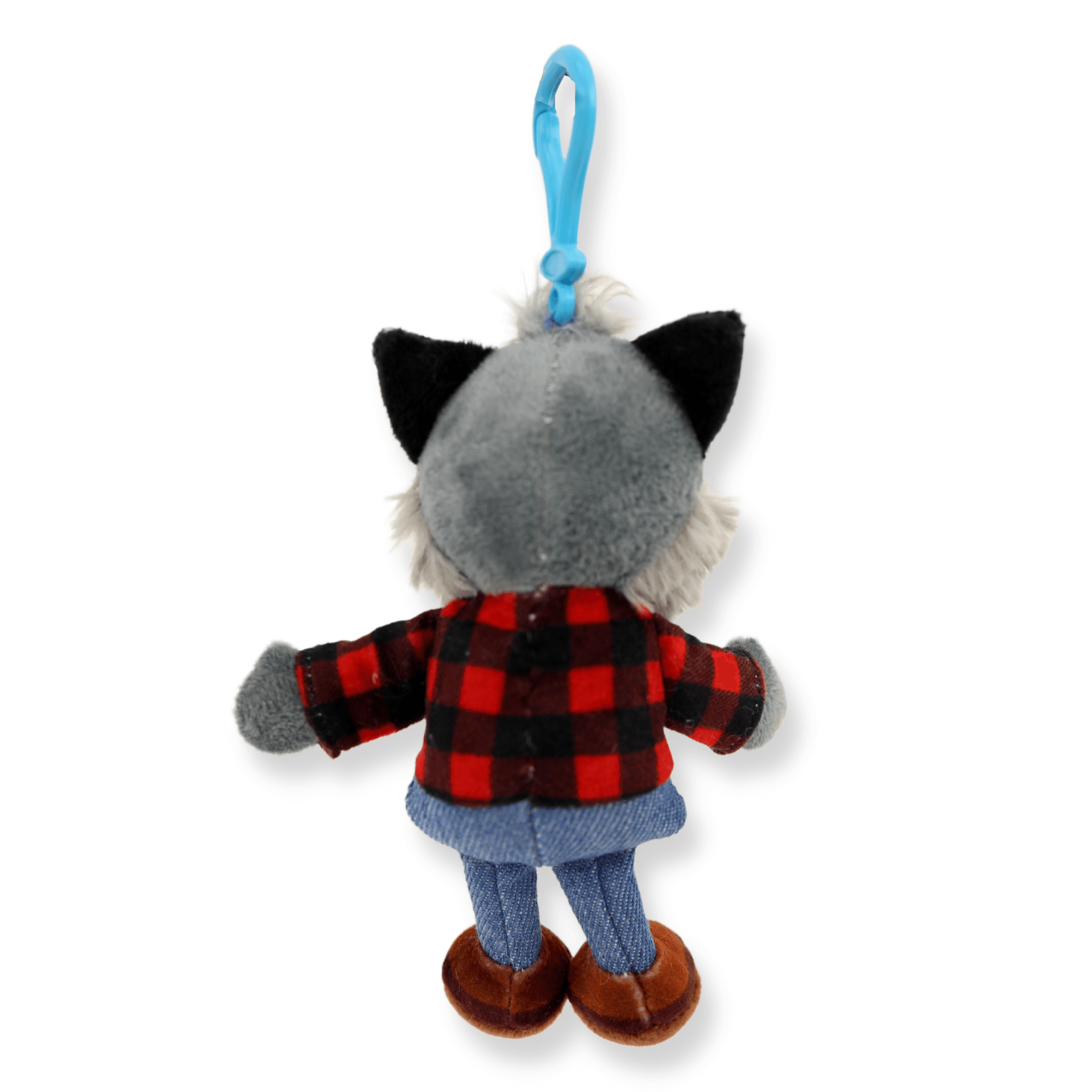 Sharewood Forest Friends Backpack Clip Walter the Wolf - OrangeOnions Wholesale