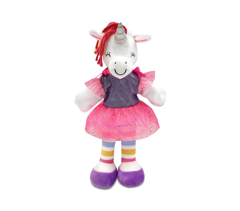 Sharewood Forest Friends Hand Puppet Piper the Unicorn - OrangeOnions Wholesale