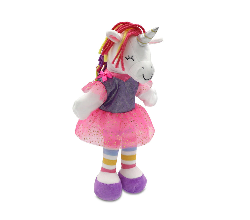 Sharewood Forest Friends Hand Puppet Piper the Unicorn - OrangeOnions Wholesale