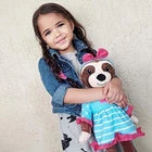 Sharewood Forest Friends Rag Doll Sofie the Sloth Plush + Playscape Set 18"
