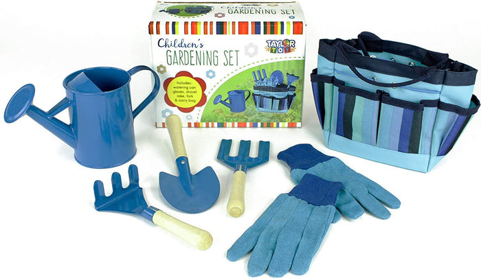 Taylor Toy Children's Gardening Set in Pink and Blue - OrangeOnions Wholesale