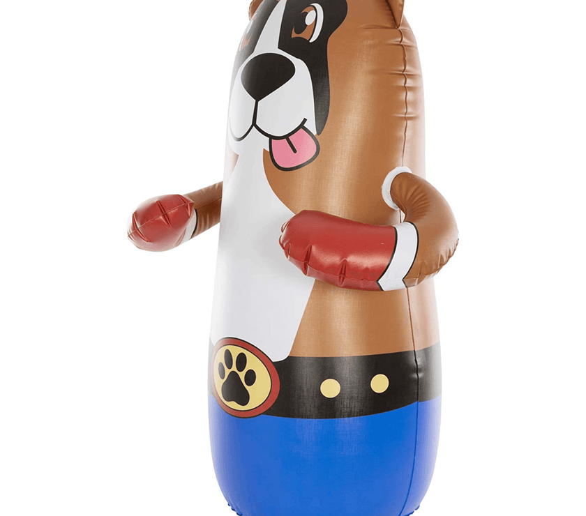 Taylor Toy Inflatable Punching Bag Dog Bop - OrangeOnions Wholesale