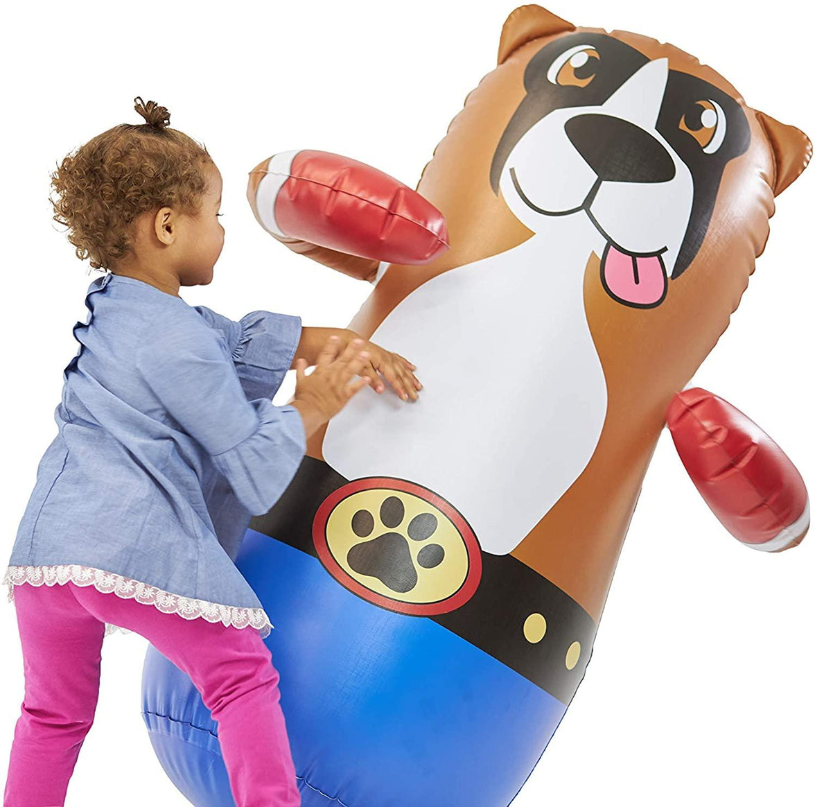 Taylor Toy Inflatable Punching Bag Dog Bop - OrangeOnions Wholesale