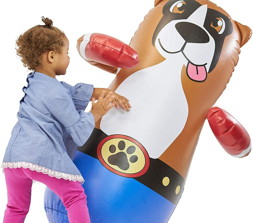 Taylor Toy Inflatable Punching Bag Dog Bop - OrangeOnions Wholesale