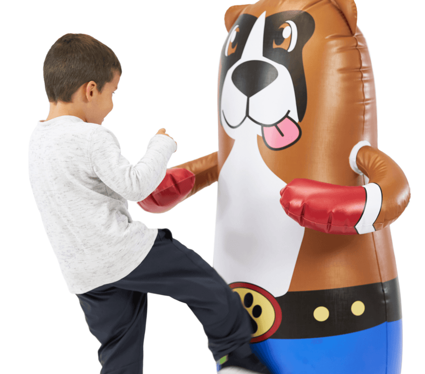 Taylor Toy Inflatable Punching Bag Dog Bop - OrangeOnions Wholesale