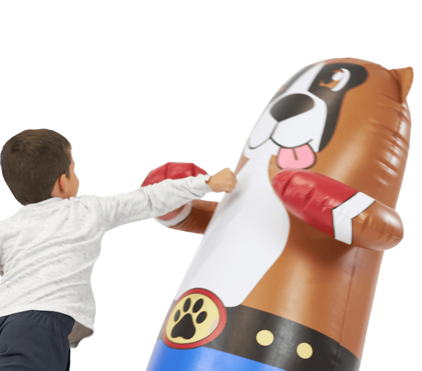 Taylor Toy Inflatable Punching Bag Dog Bop - OrangeOnions Wholesale