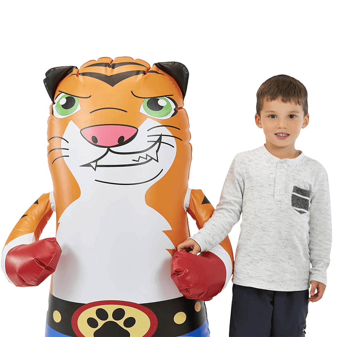 Taylor Toy Inflatable Punching Bag Tiger Bop - OrangeOnions Wholesale