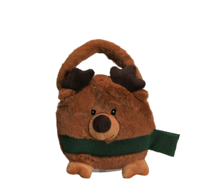Vixen the 8in Reindeer Christmas Plush Purse by Gitzy