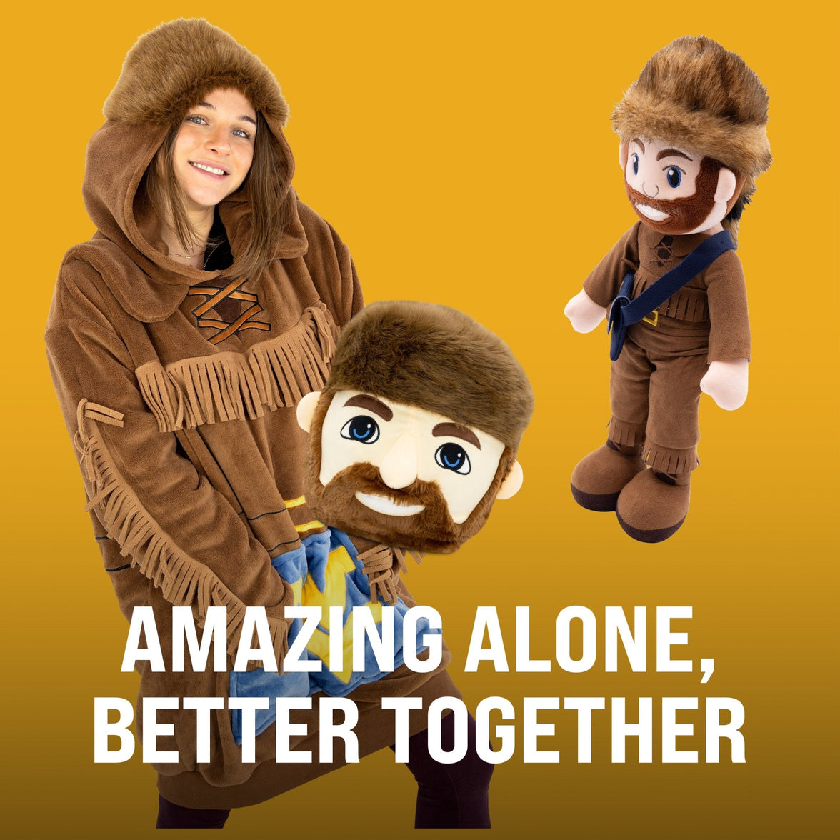 West Virginia University Mountaineer Snugible 2-in-1 Blanket Hoodie & Pillow