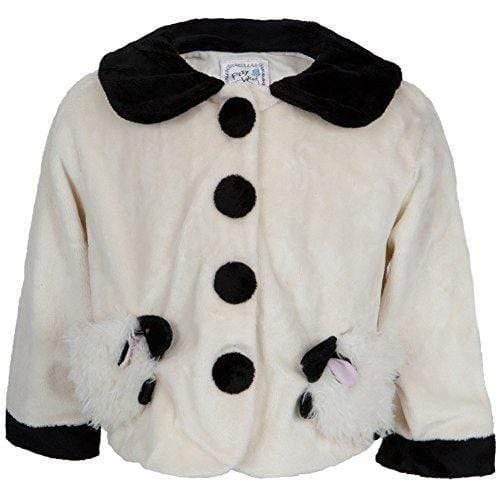 North American Bear White Fuzzy Wear Lamb Jacket 18-24 Months