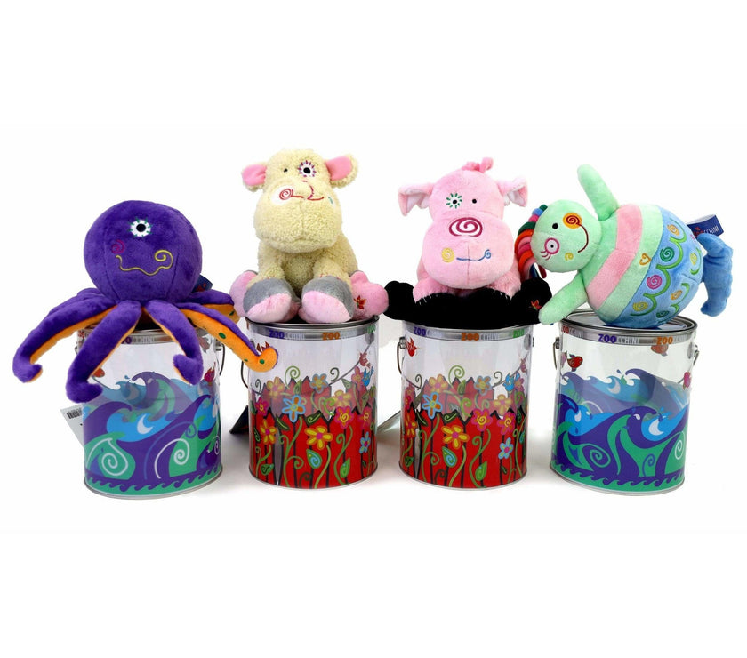 Zoocchini Pets - Plush Bucket Pals - OrangeOnions Wholesale