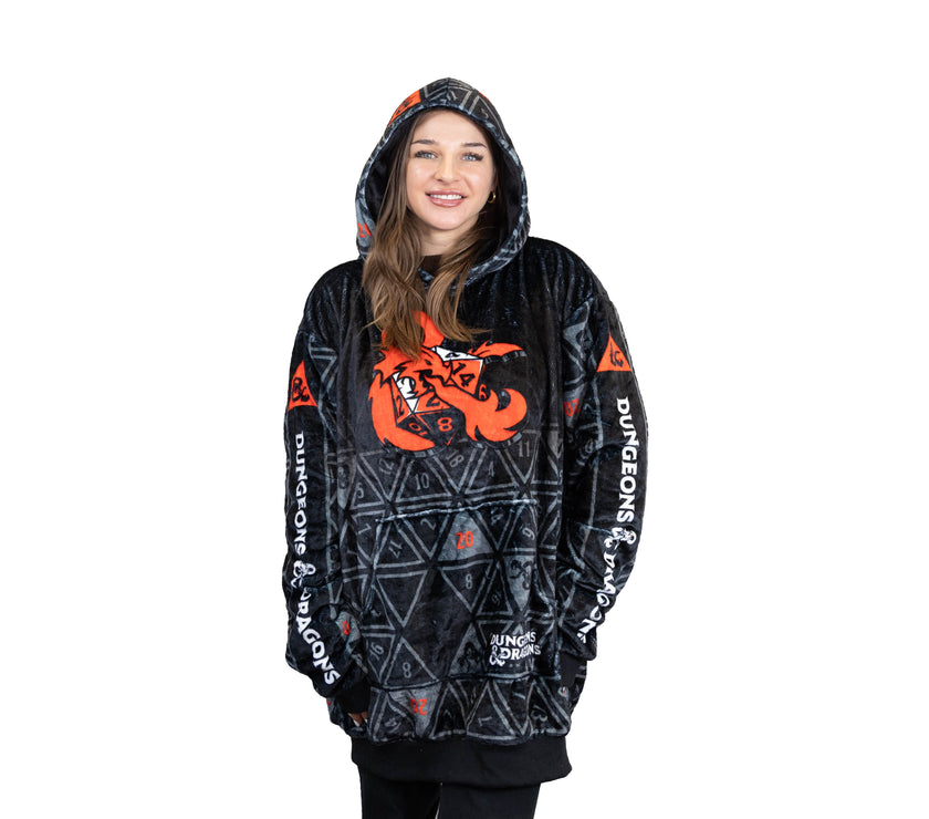 Hasbro | Dungeons & Dragons Snugible 2-in-1 Blanket Hoodie & Pillow