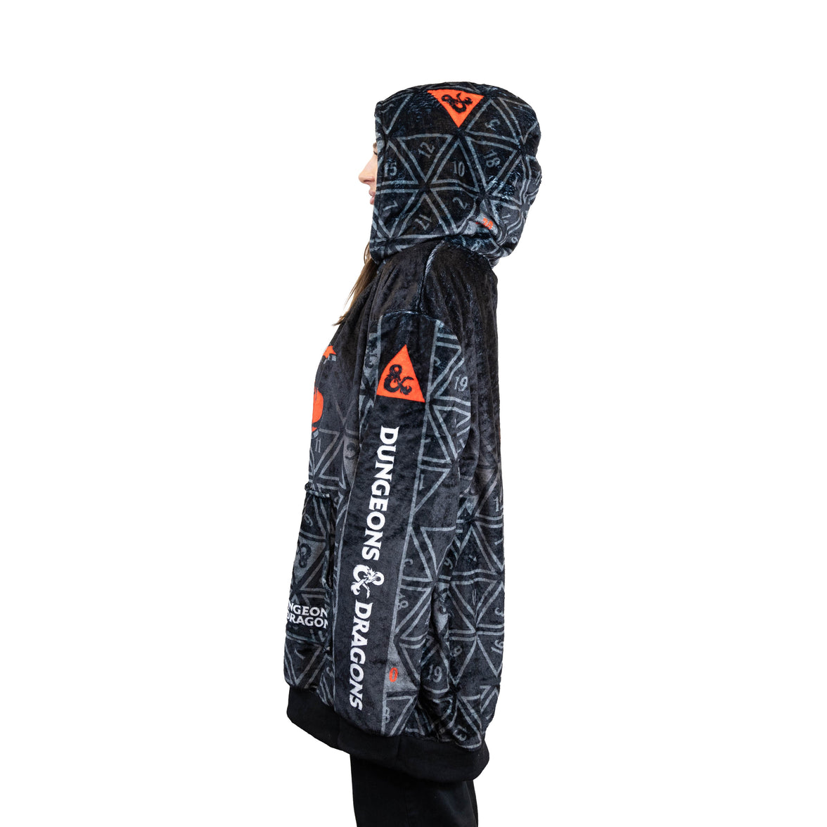 Hasbro | Dungeons & Dragons Snugible 2-in-1 Blanket Hoodie & Pillow