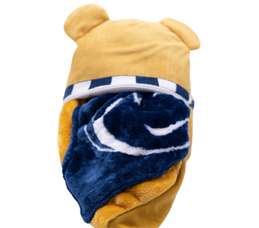 Penn State Nittany Lion Junior Snugible 2-in-1 Blanket Hoodie & Pillow