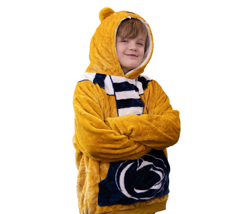 Penn State Nittany Lion Junior Snugible 2-in-1 Blanket Hoodie & Pillow
