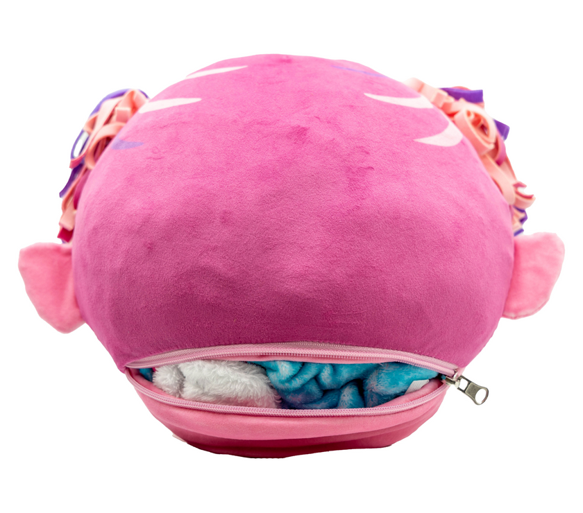 Abby Cadabby Sesame Street Blanket Hoodie Plushie Pillow