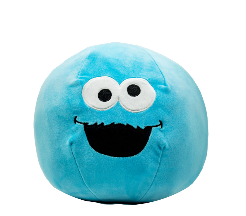 Cookie Monster Sesame Street Blanket Hoodie Plushie Pillow