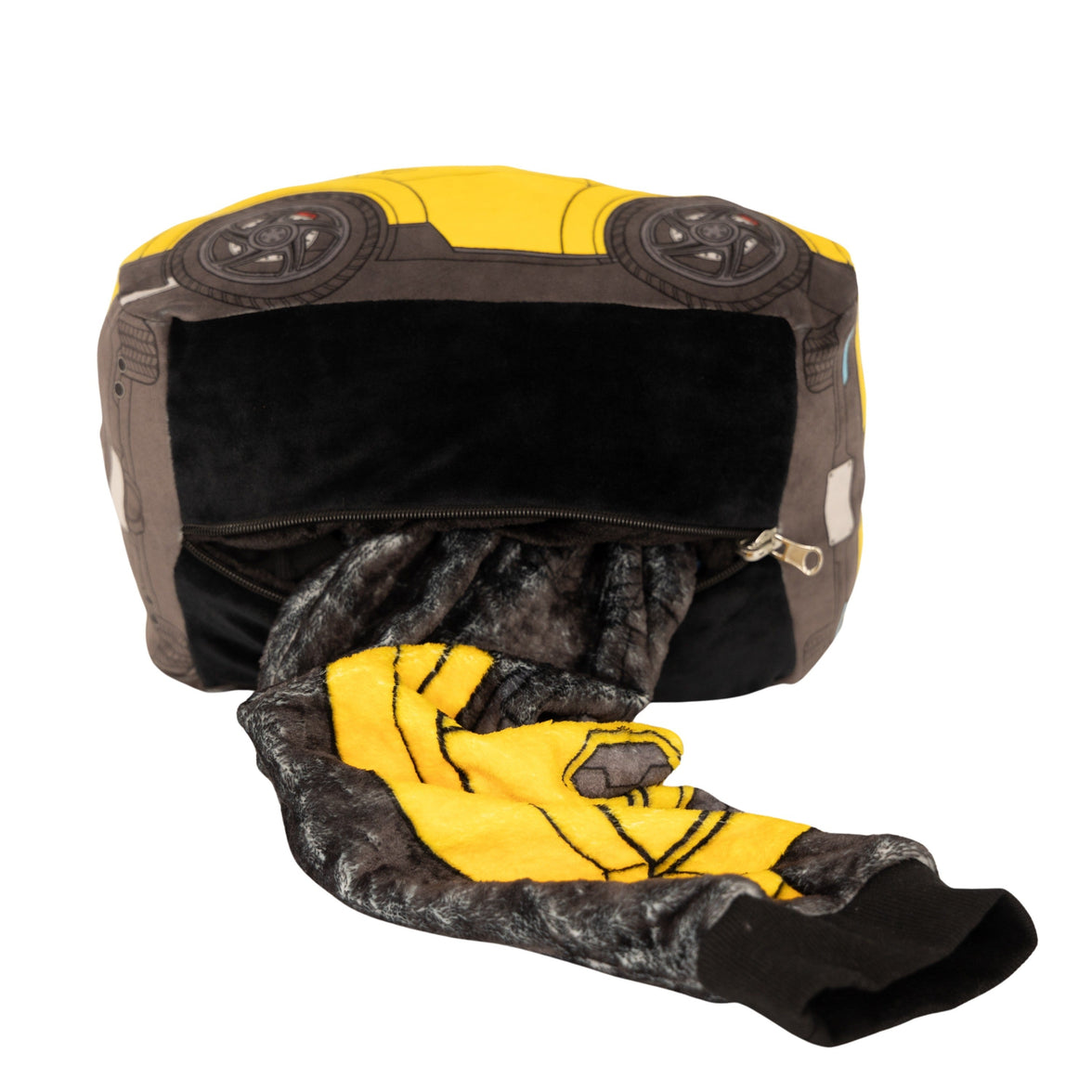 Hasbro | Transformers Bumble Bee Snugible 2-in-1 Blanket Hoodie & Pillow