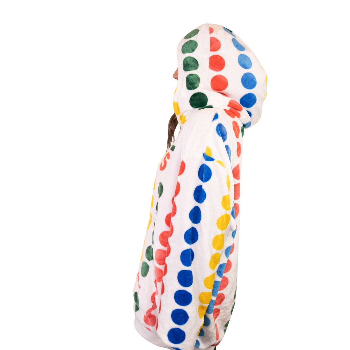 Hasbro | Twister Snugible 2-in-1 Blanket Hoodie & Pillow