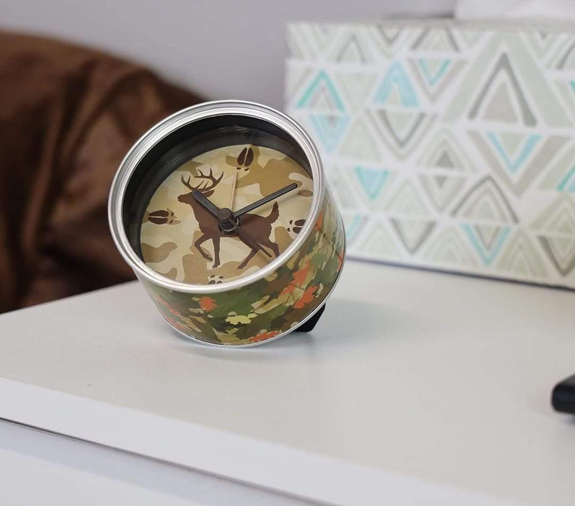 Demdaco Home DEMDACO Big Sky Carvers Camo Clock-n-Can